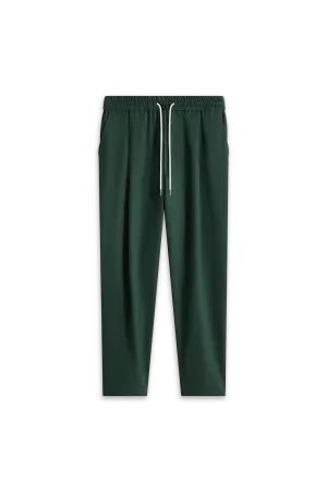 LE PANTALON CROPPED - FOREST GREEN