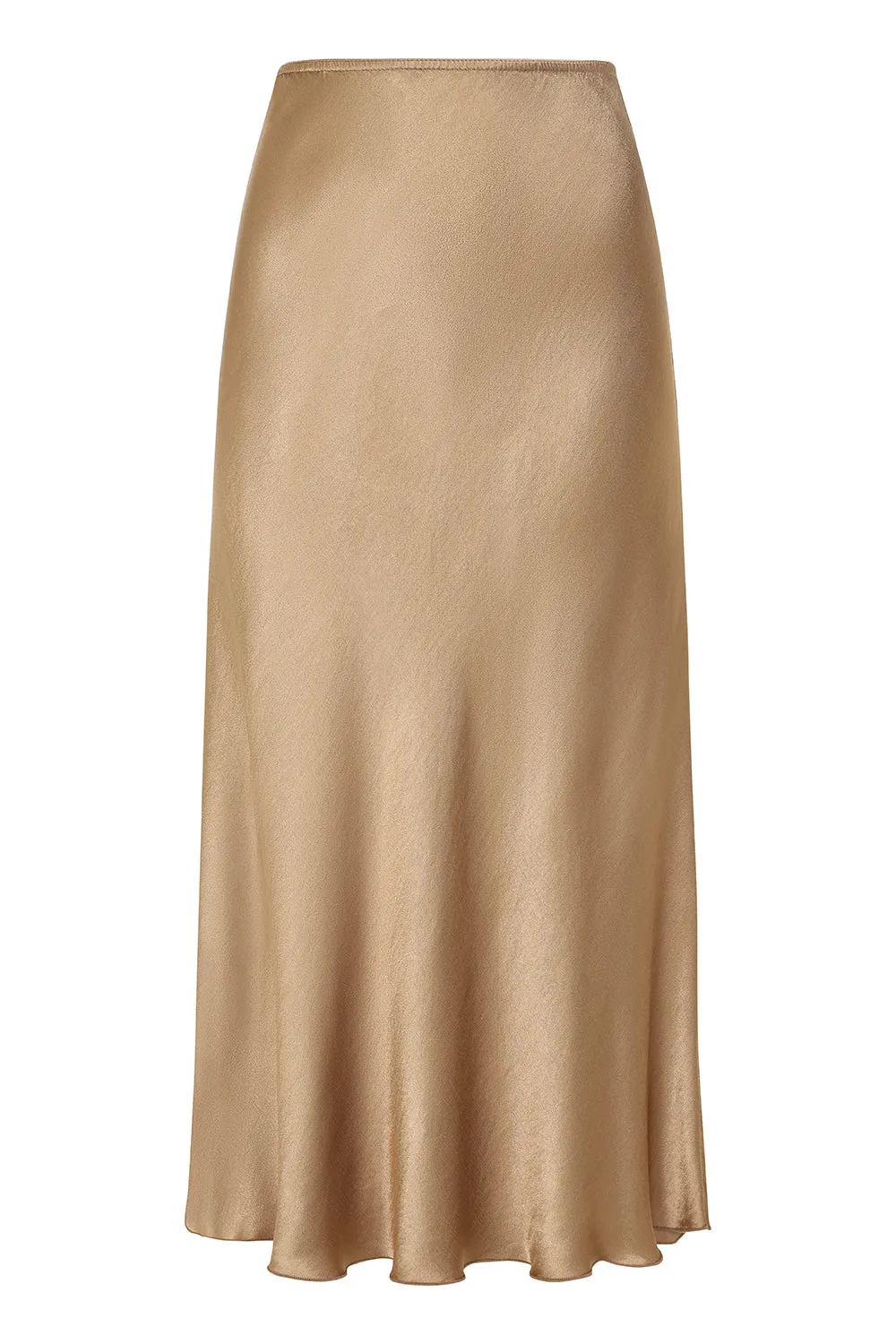 Libby Slip Skirt - Golden Coconut