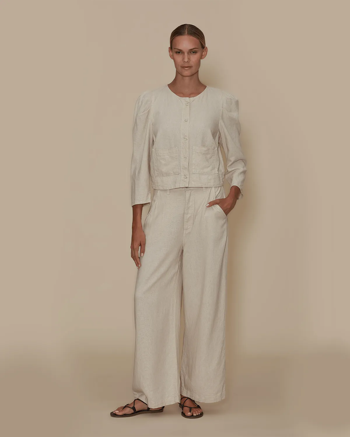 Linen Sienna Jacket