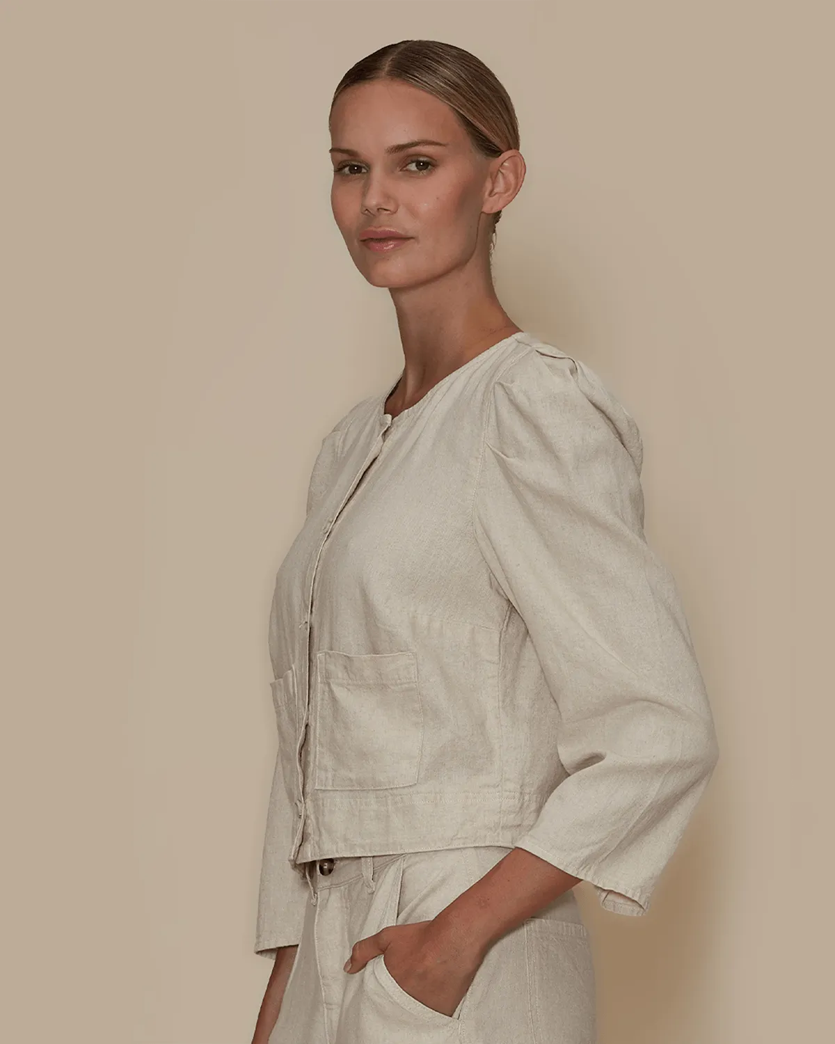 Linen Sienna Jacket