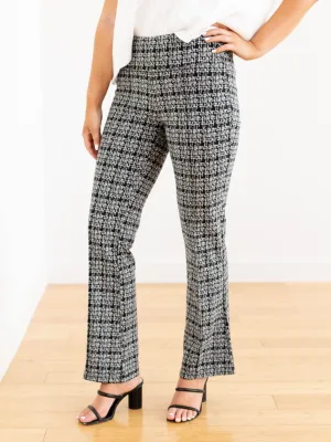 Liverpool Pearl Plaid Flare