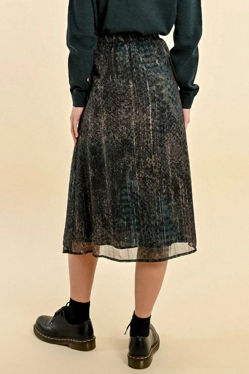 LONG SKIRT, TRANSPARENT
