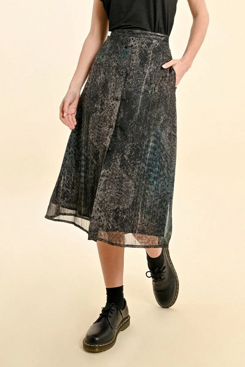 LONG SKIRT, TRANSPARENT