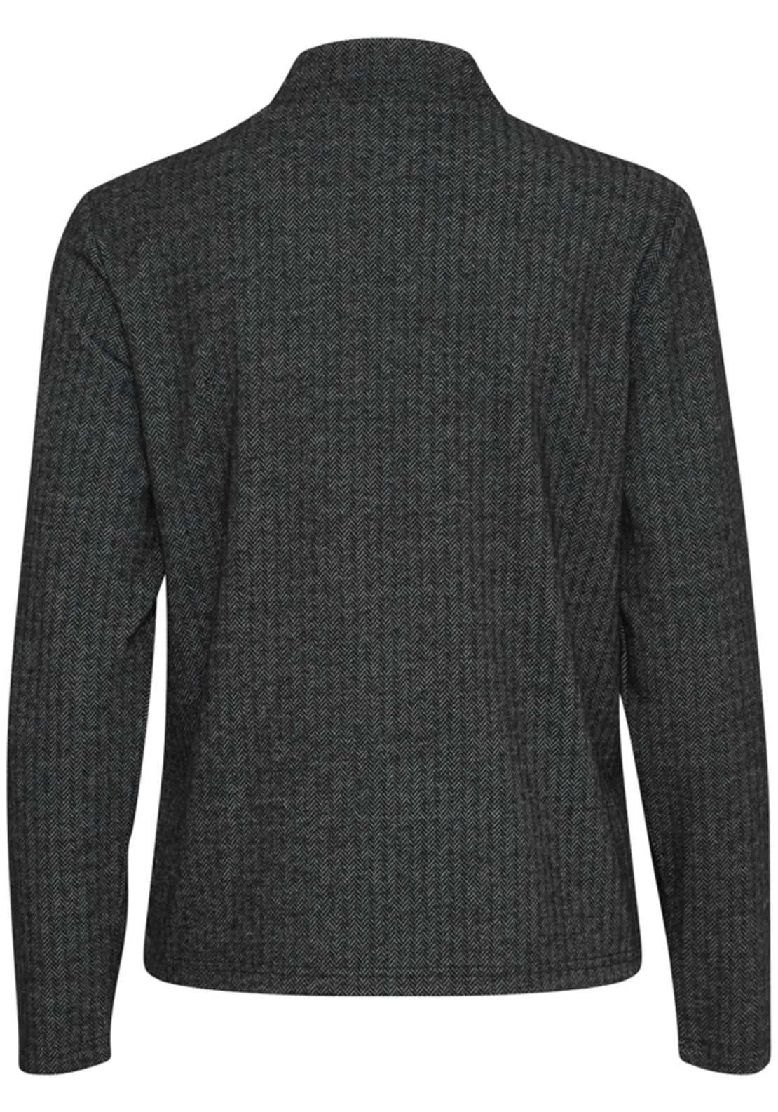 Long Sleeve Blouse - Black