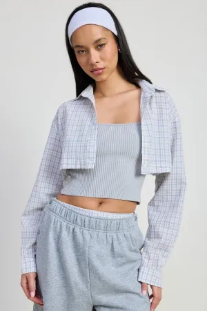 LONG SLEEVE COLLARED BUTTON UP SHIRT