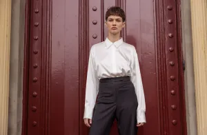 M.A Dainty II PILLBOX Pants - Black Stripe