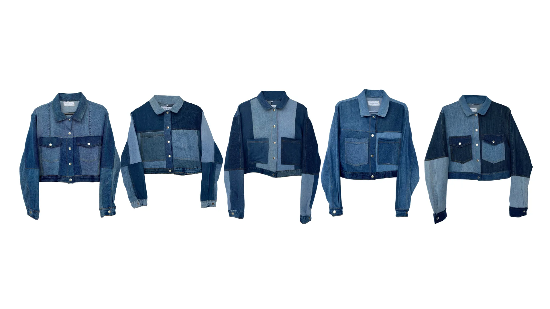 Maong Lona Cropped Trucker Denim Jacket