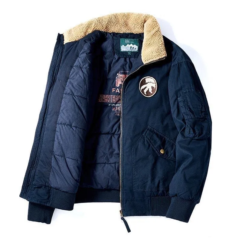 Maxime Men's Military Bomber Jackets