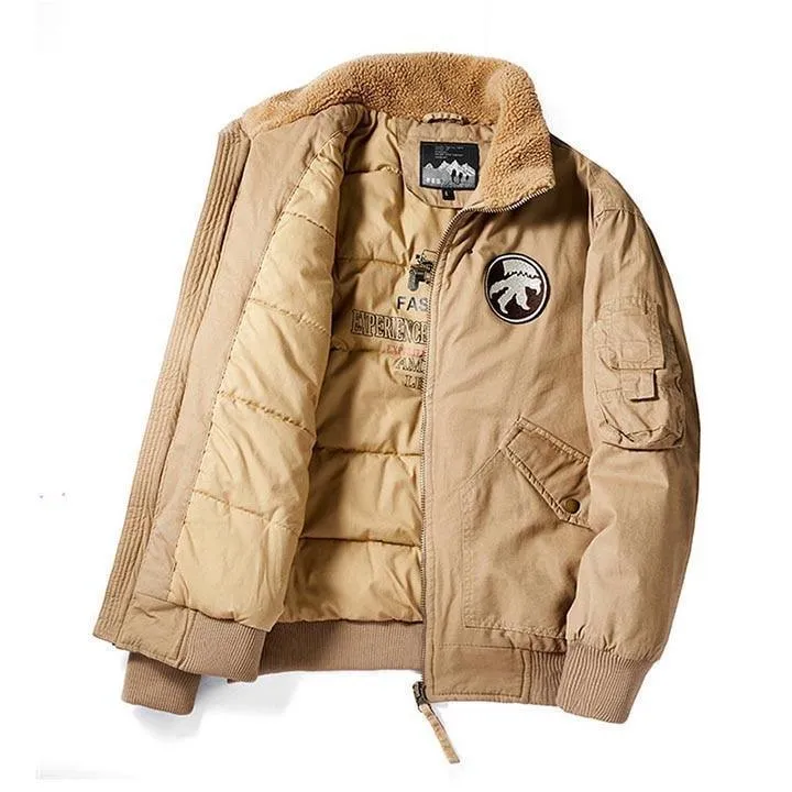 Maxime Men's Military Bomber Jackets