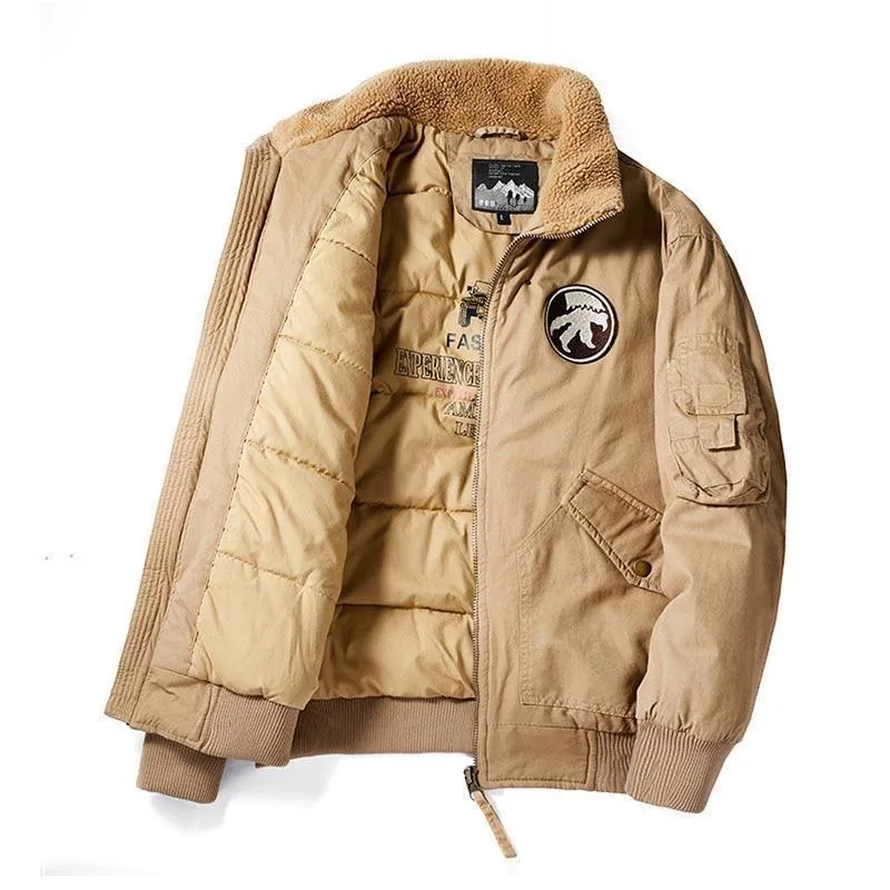 Maxime Men's Military Bomber Jackets