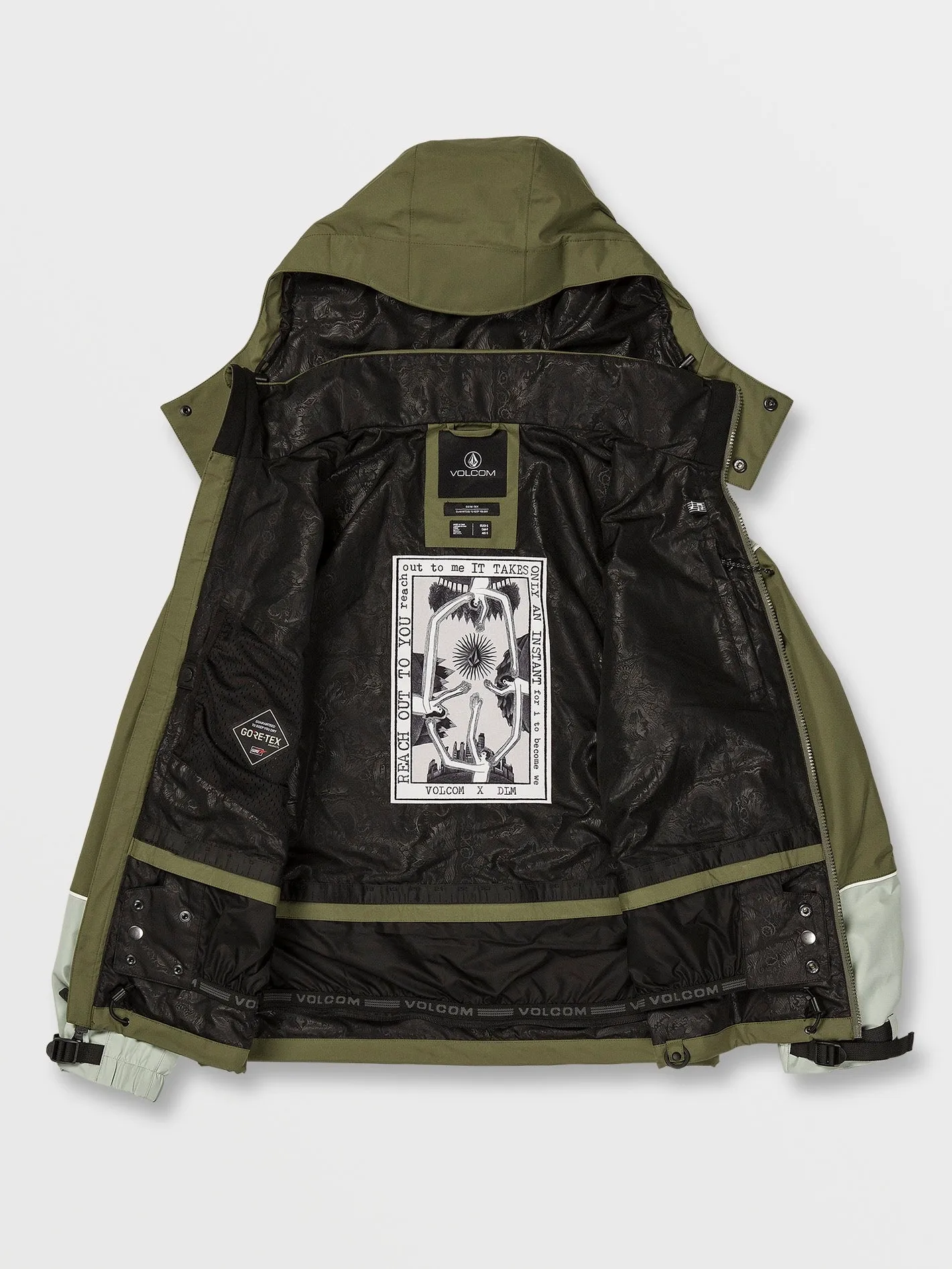 Melancon Gore-Tex Jacke - MILITARY