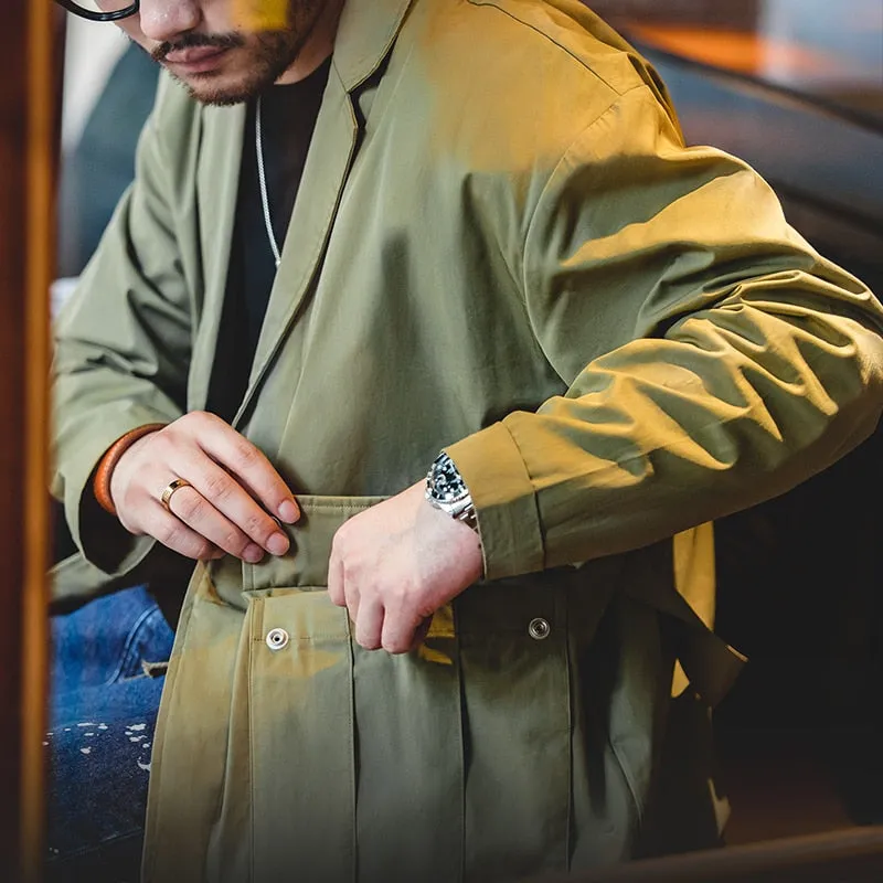 Men's Military Cargo Workwear Oversized Jackets