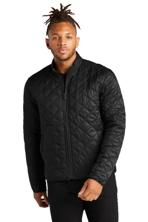 Mercer Mettle Quilted Full-Zip Jacket MM7200 Deep Black