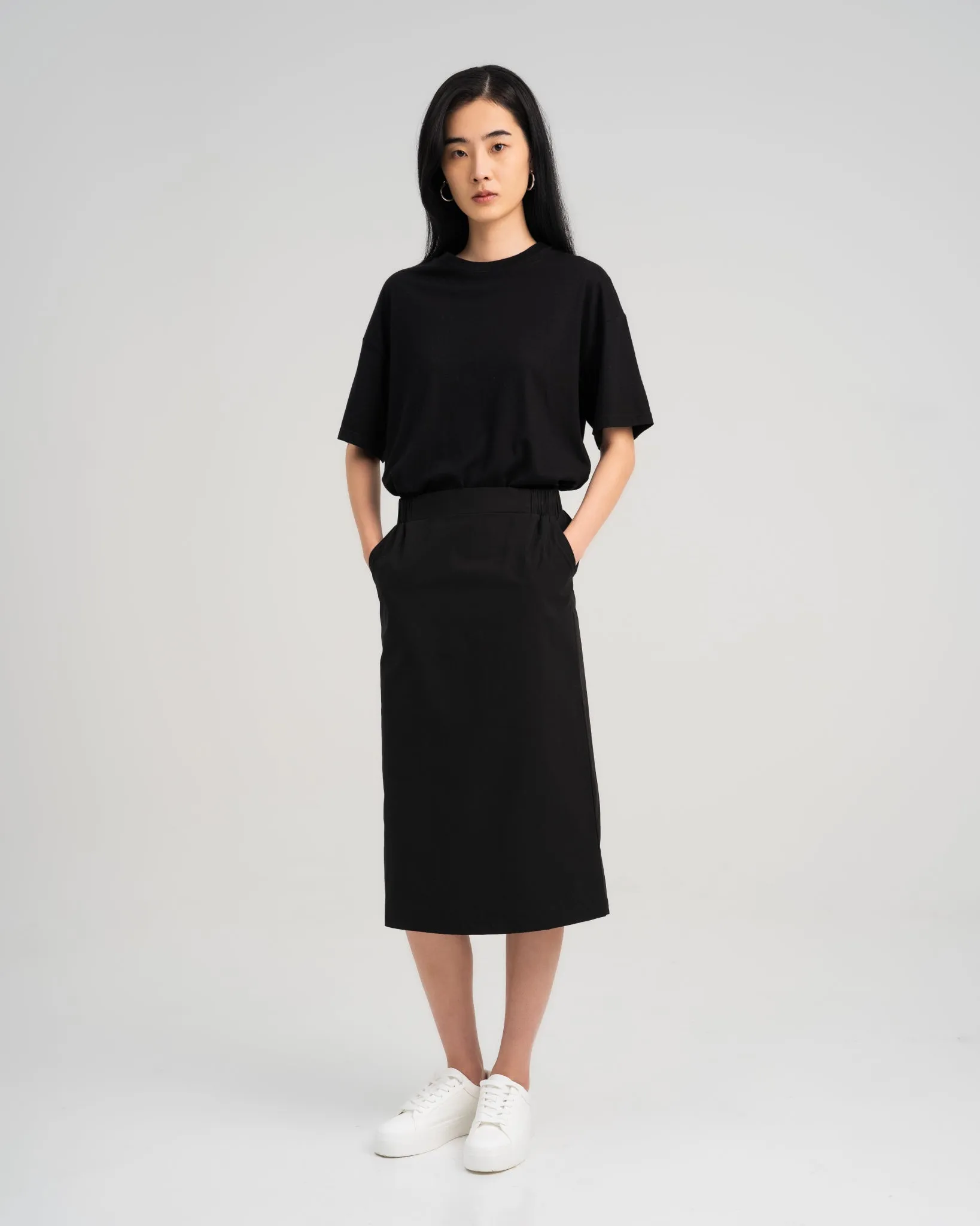 Midi Pencil Skirt