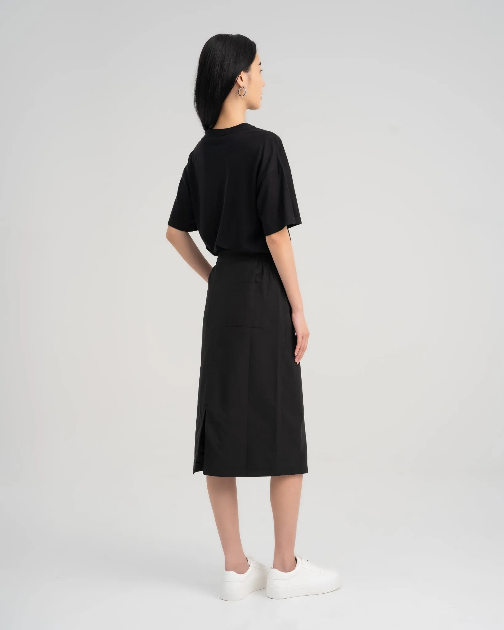 Midi Pencil Skirt