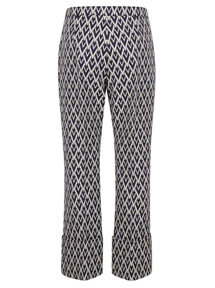 Midnight Blue Tailored Pants