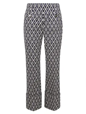 Midnight Blue Tailored Pants