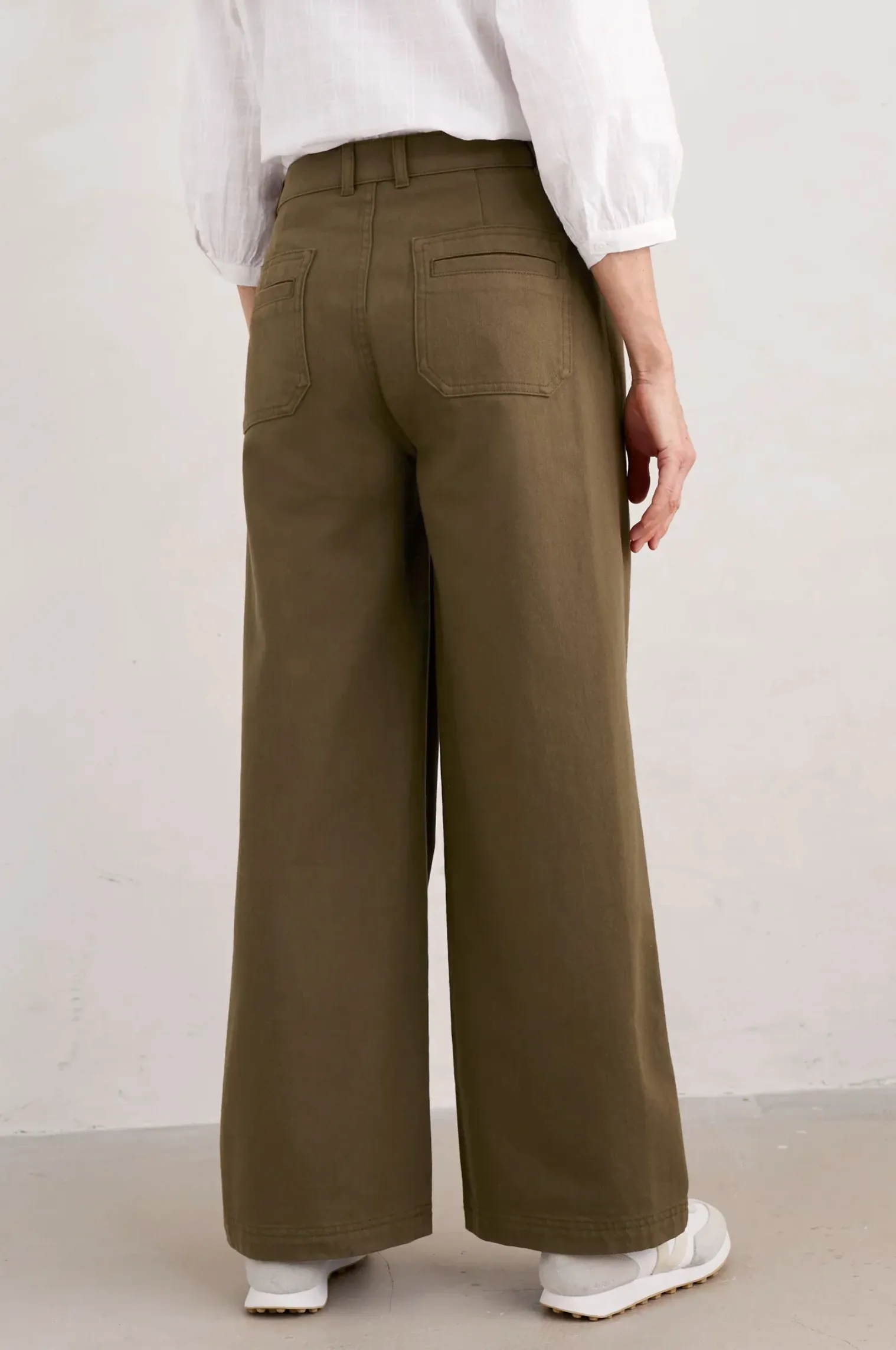 MILLY TROUSER - DARK SEAGRASS