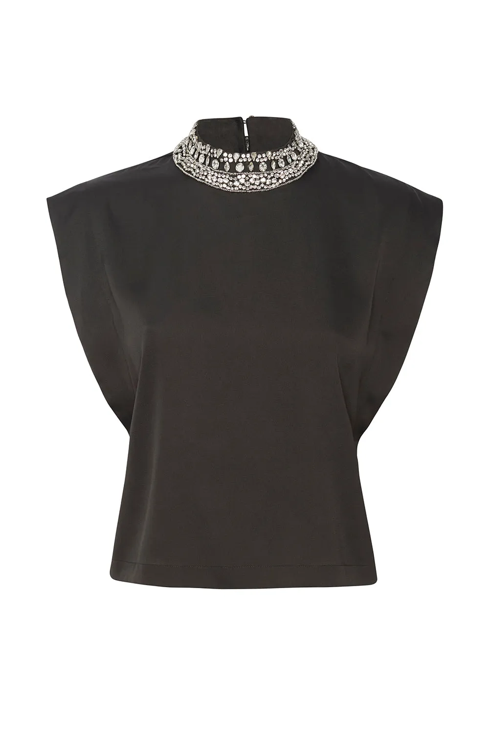 Misa - Riley Top - Black Stain