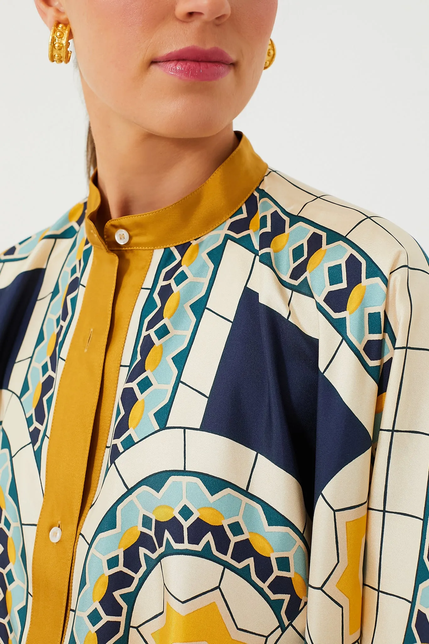 Mudejar Placee Foulard Shirt