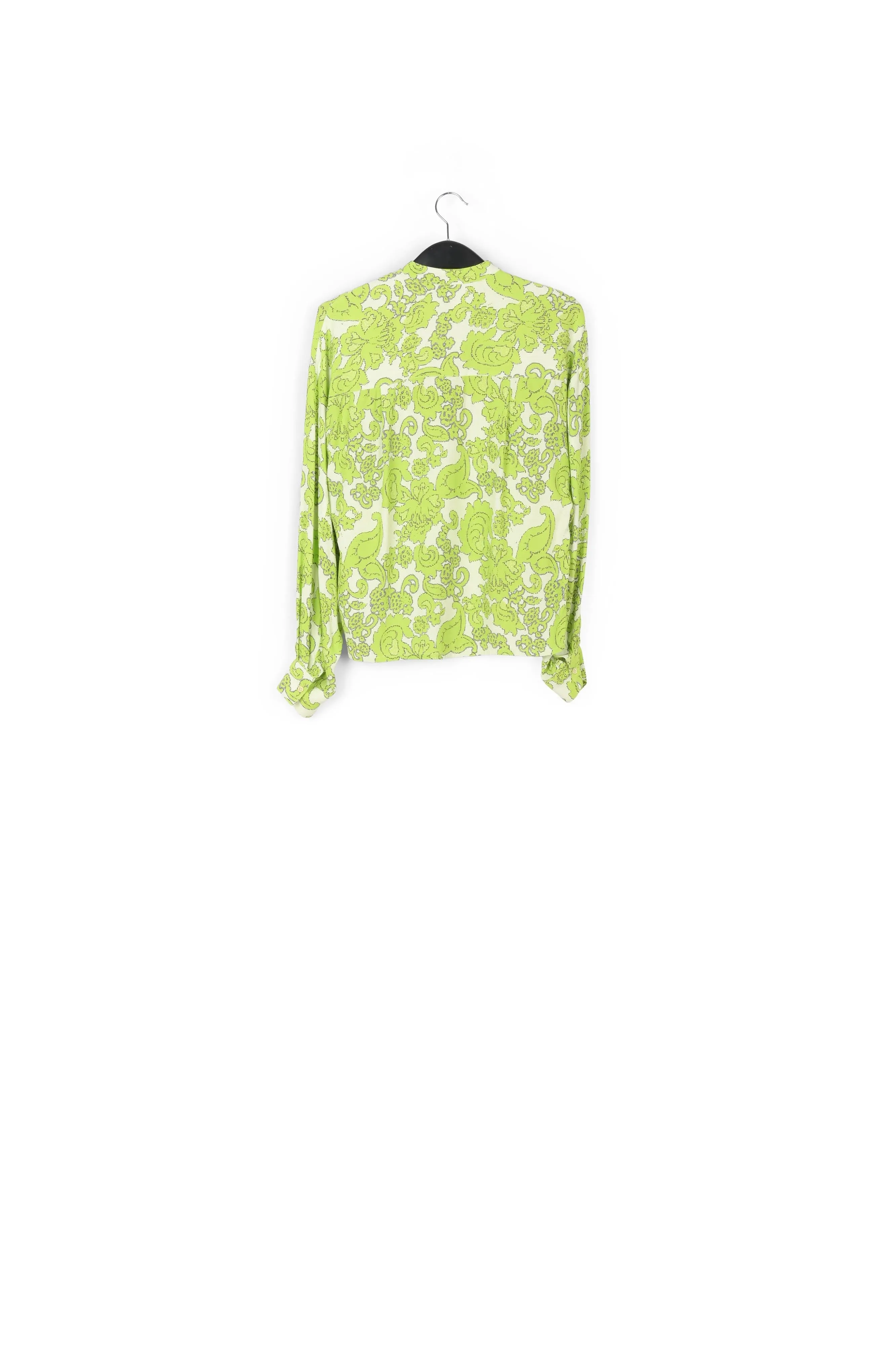 Multicolor floral-print shirt