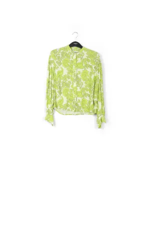 Multicolor floral-print shirt
