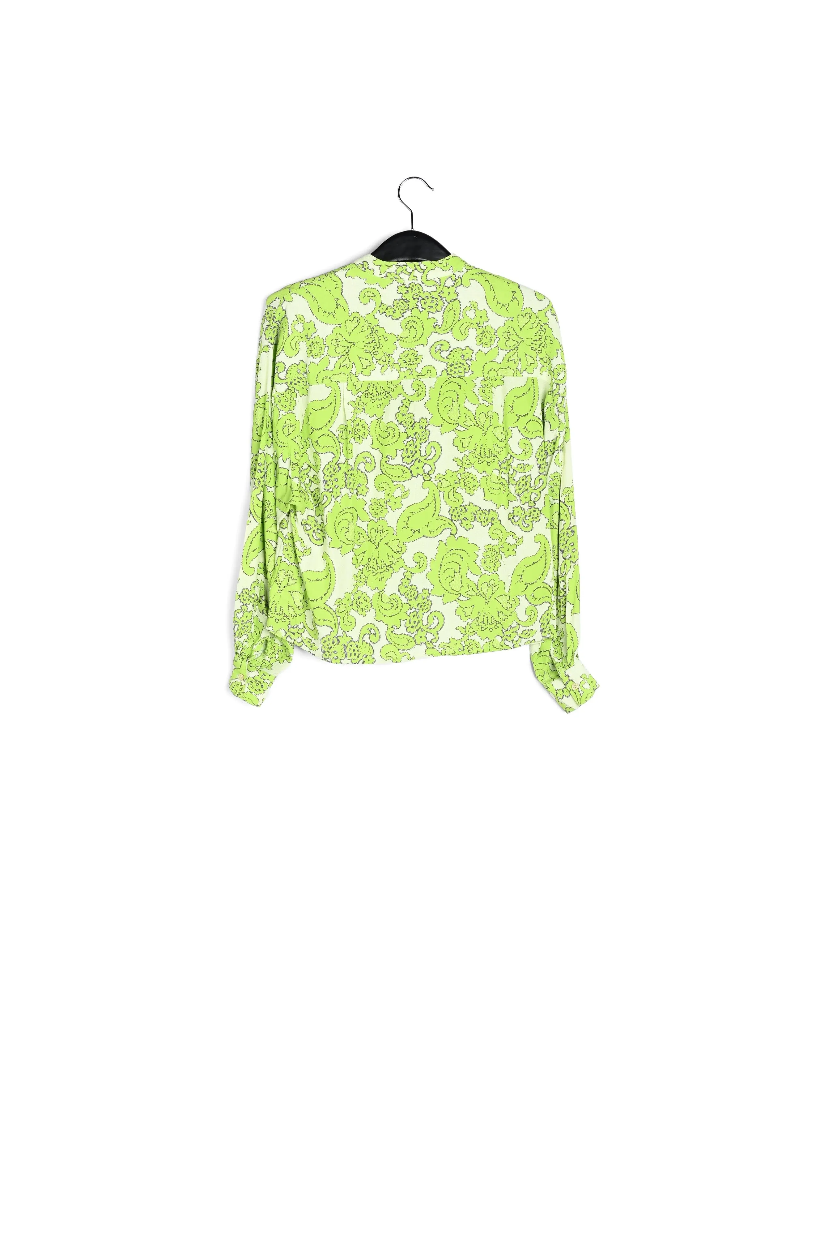 Multicolor floral-print shirt