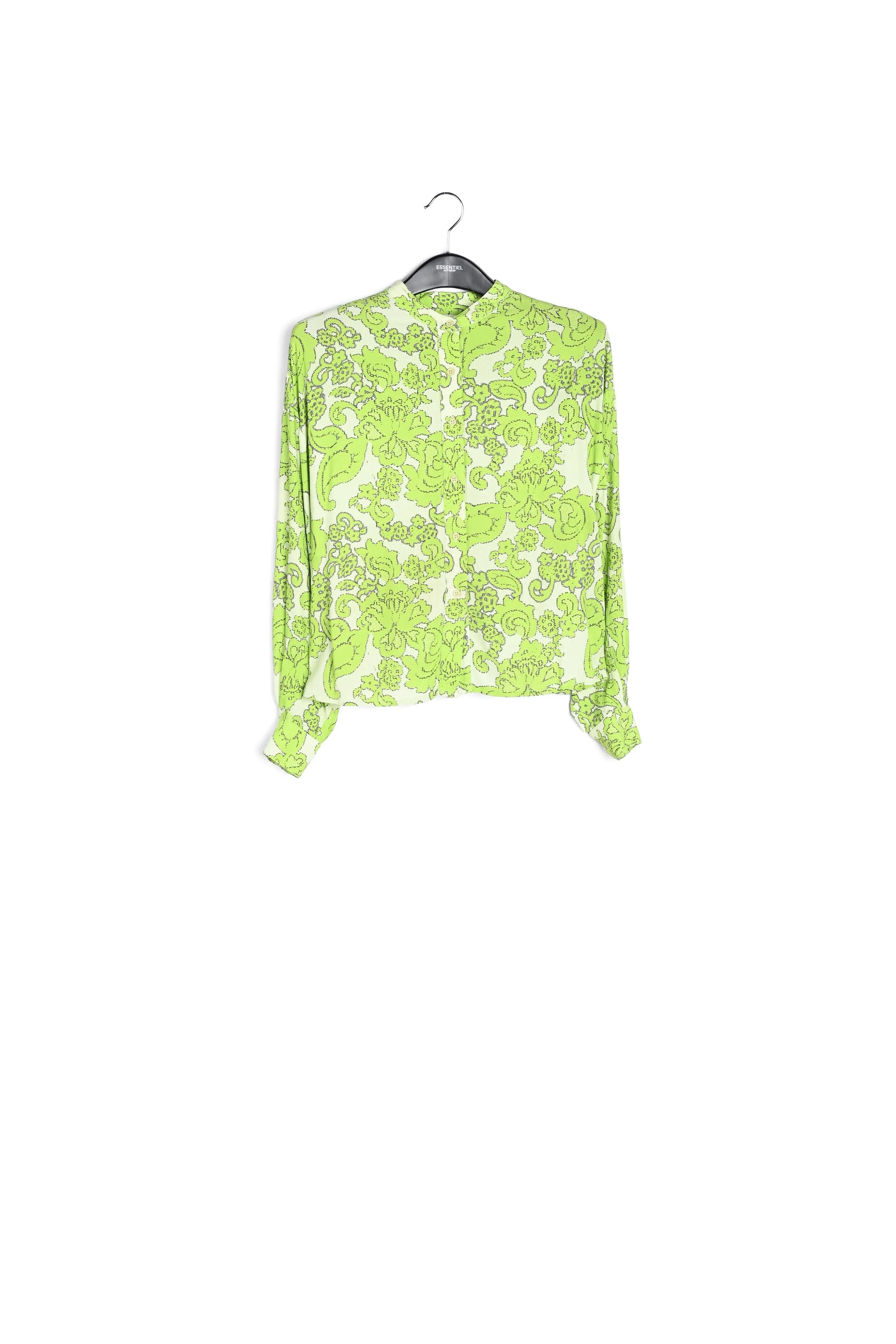 Multicolor floral-print shirt