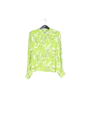 Multicolor floral-print shirt