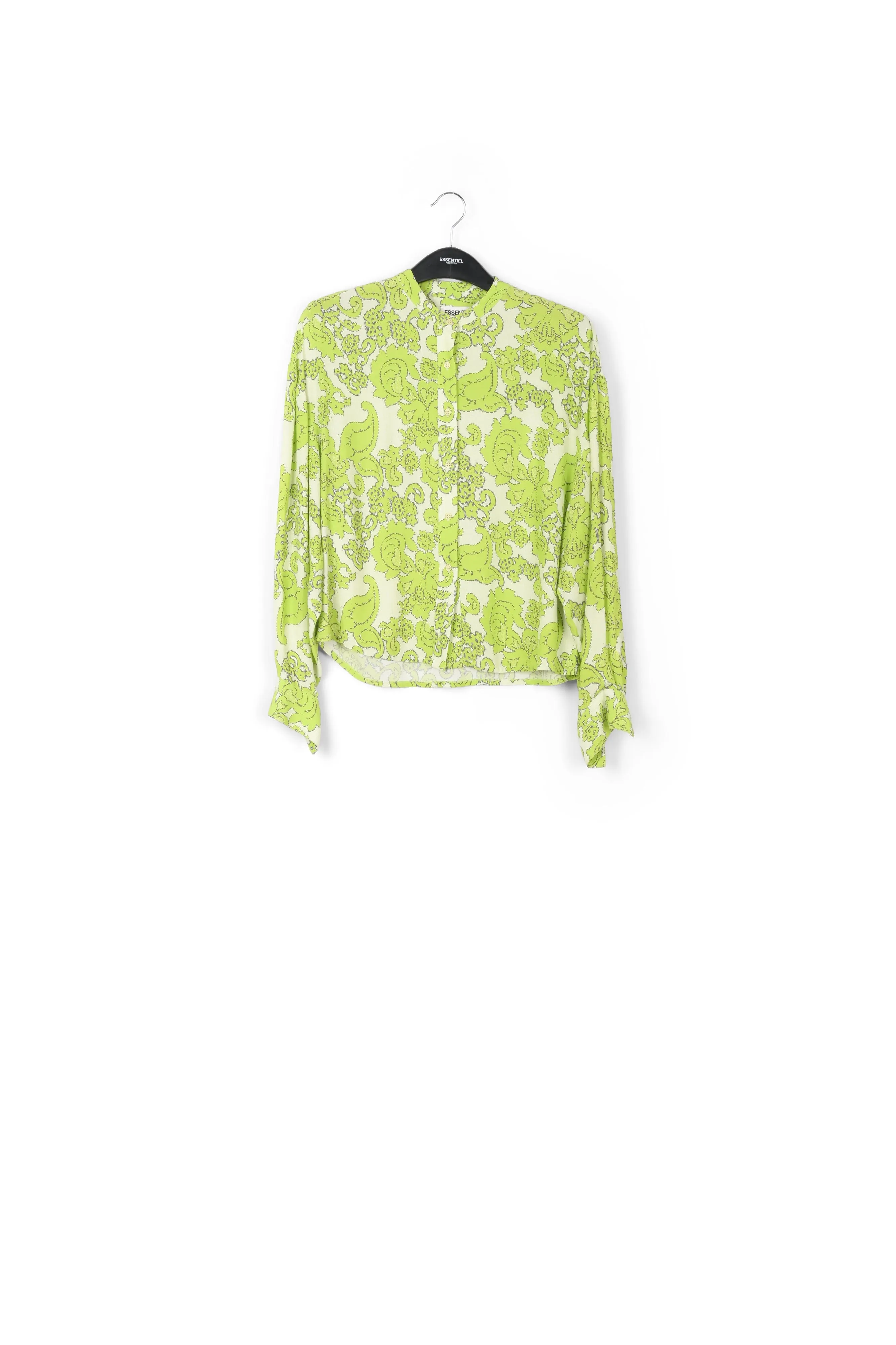 Multicolor floral-print shirt