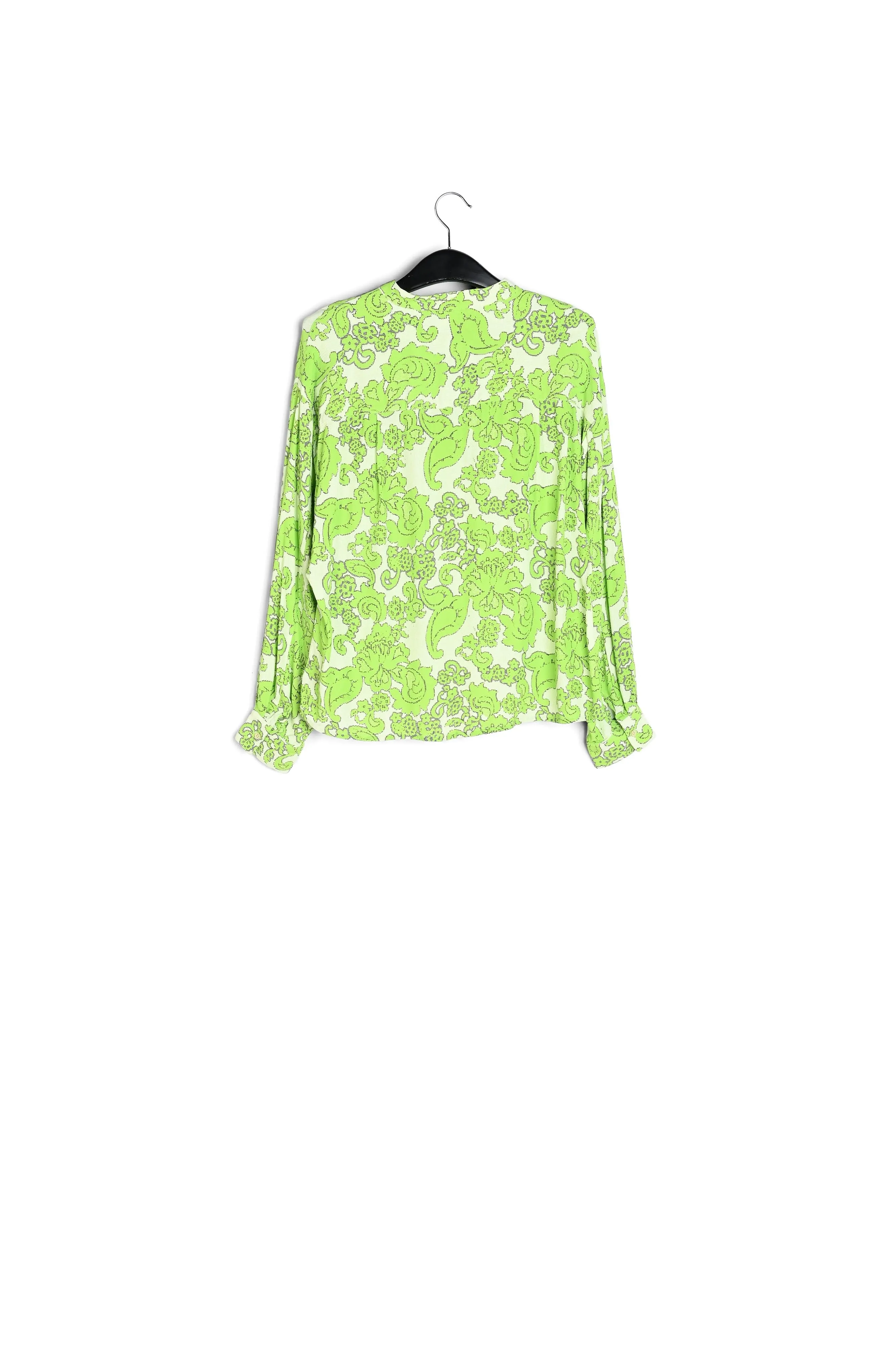 Multicolor floral-print shirt