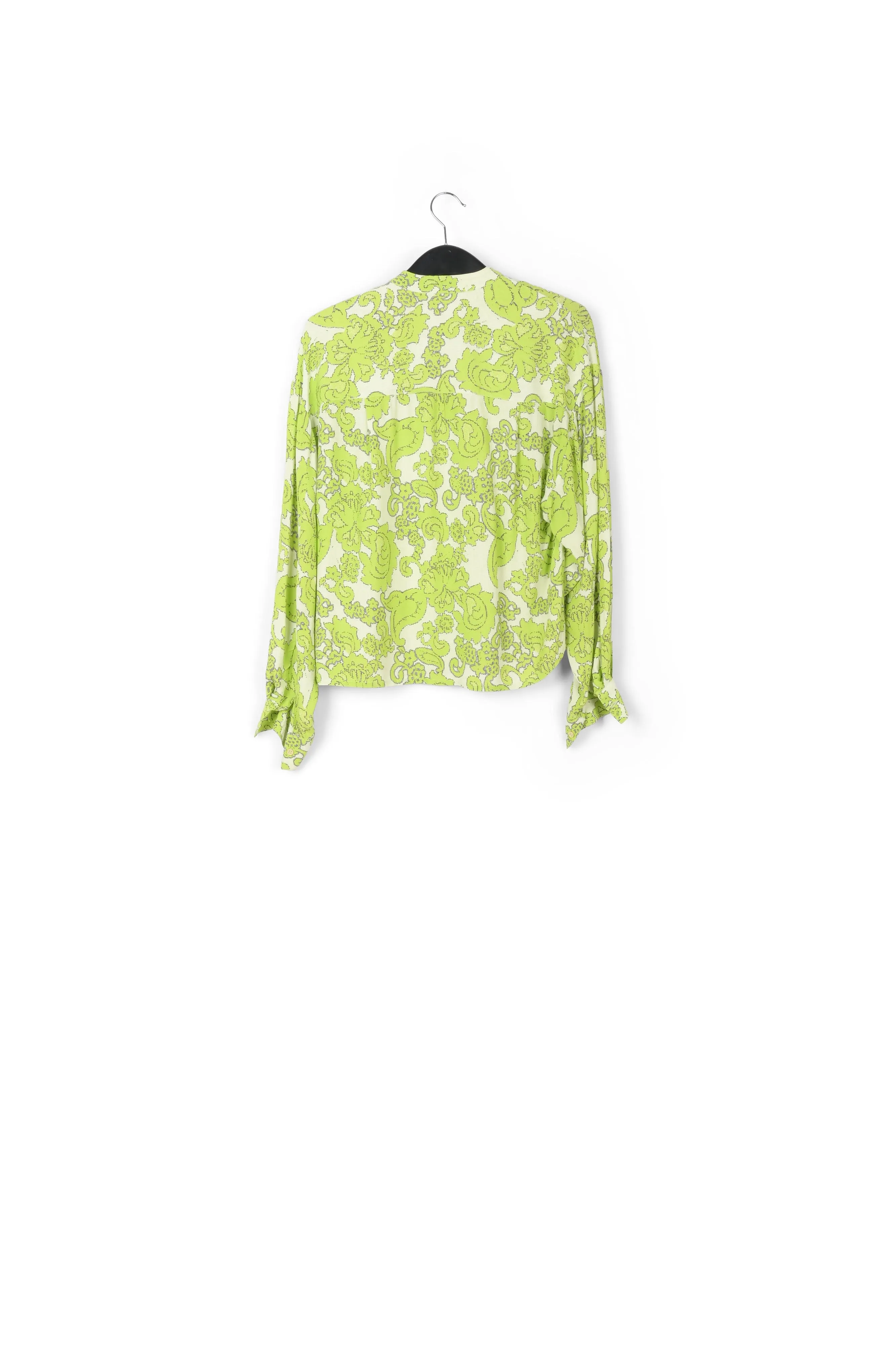Multicolor floral-print shirt