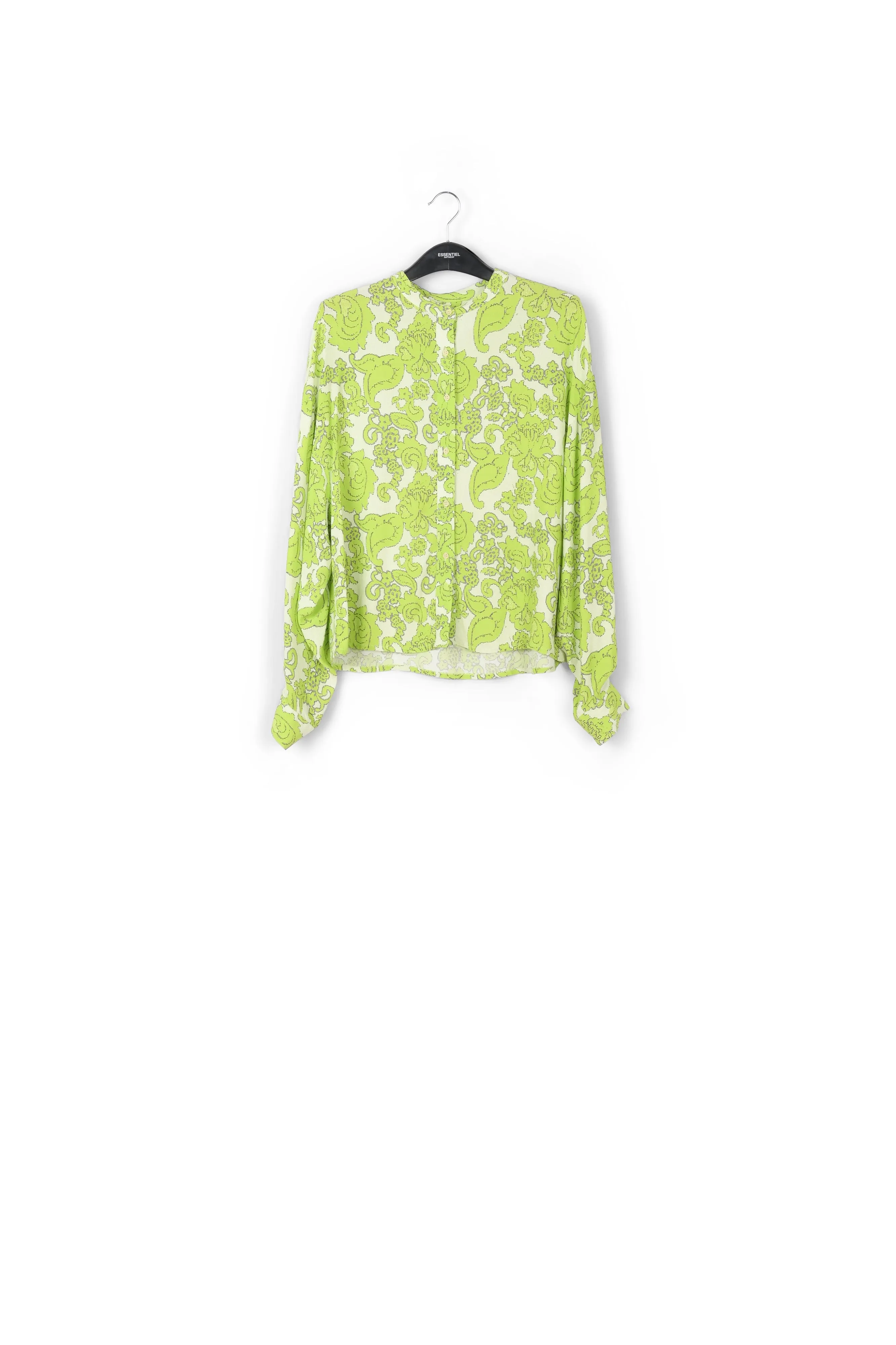 Multicolor floral-print shirt
