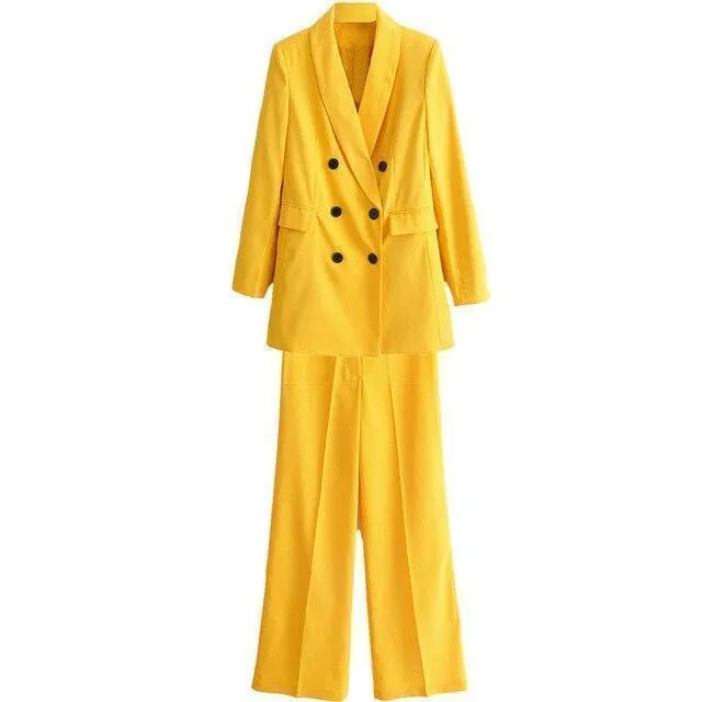 Nailed it Double Breast Women's Suit
