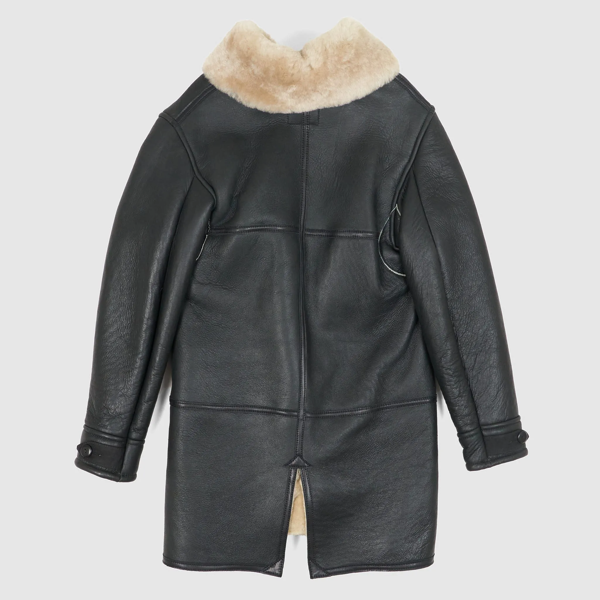 Nigel Cabourn x Aero Leathers Sheepskin Leather Coat