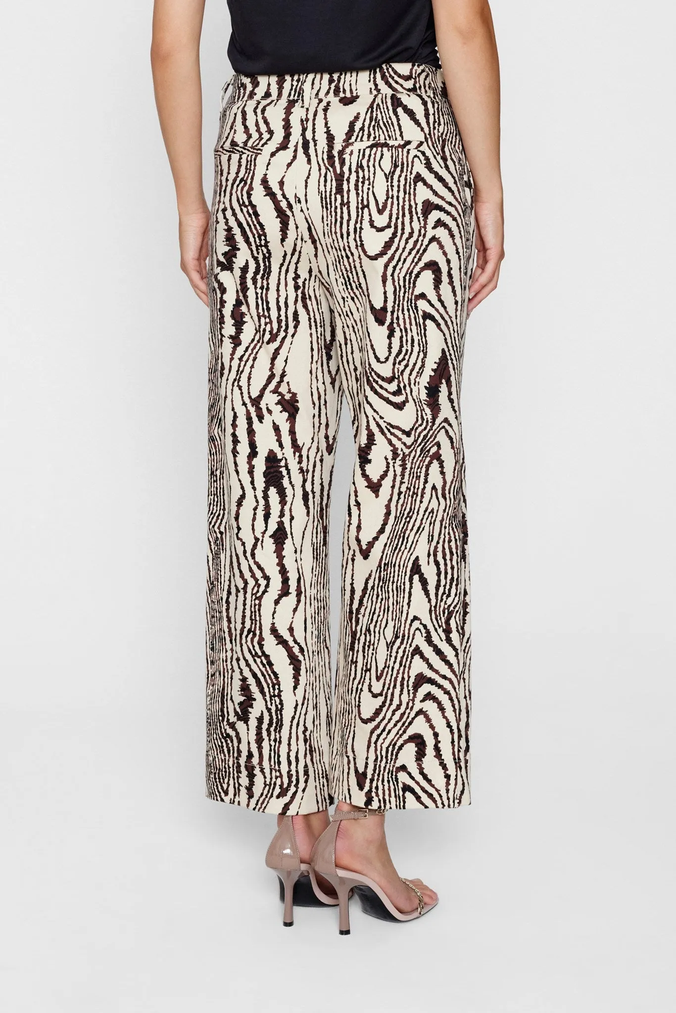NUROBERTA CROPPED PANTS - Oyster Gray