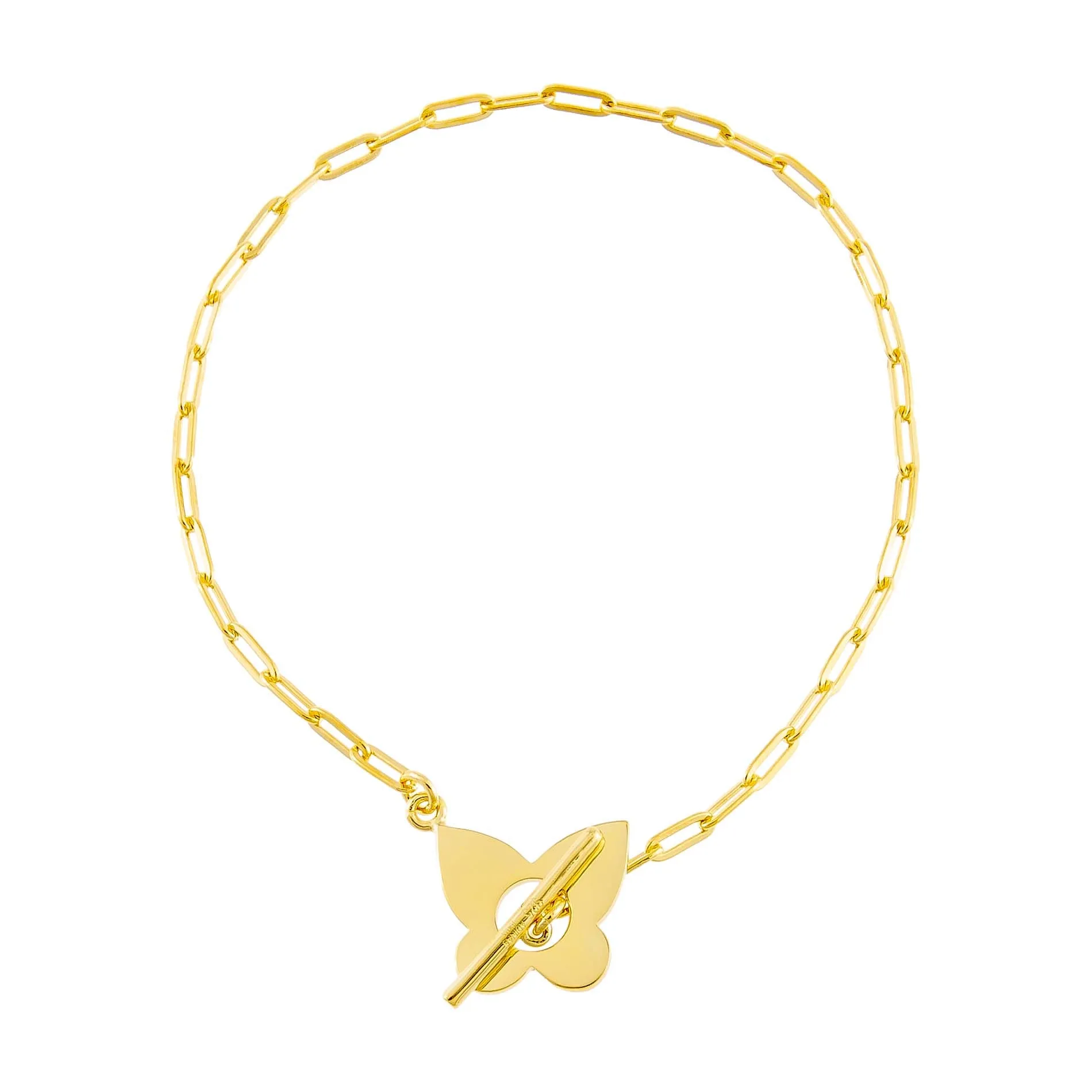 Open Butterfly Link Bracelet