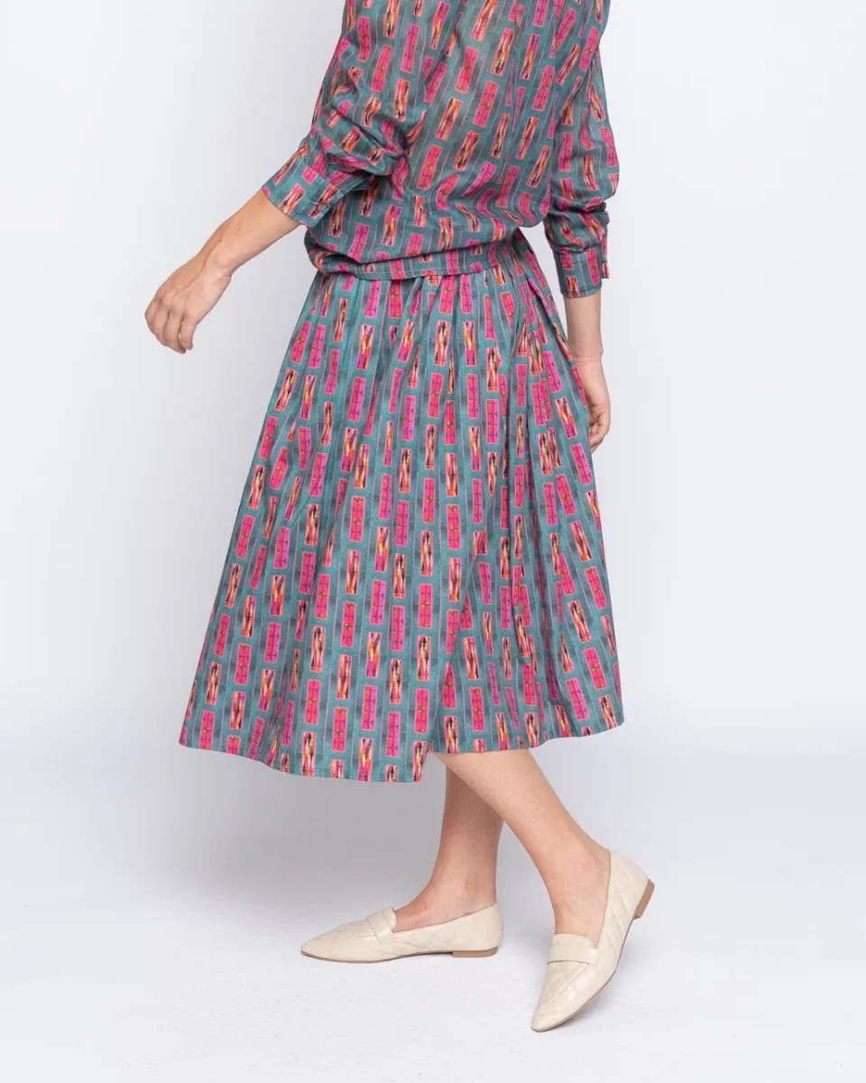Painter Tie-Waist Skirt