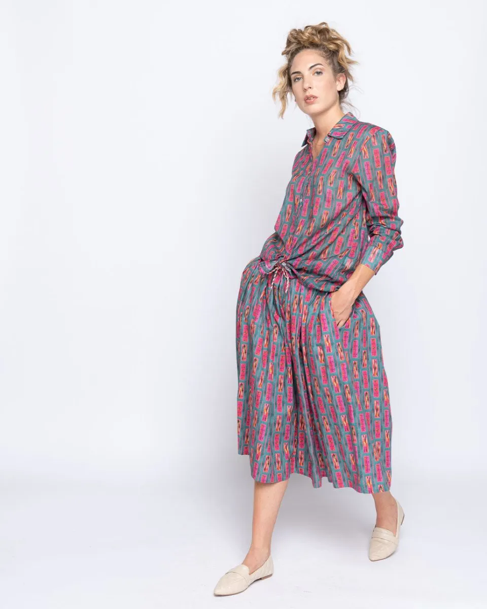 Painter Tie-Waist Skirt