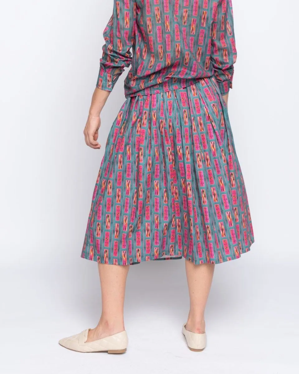 Painter Tie-Waist Skirt