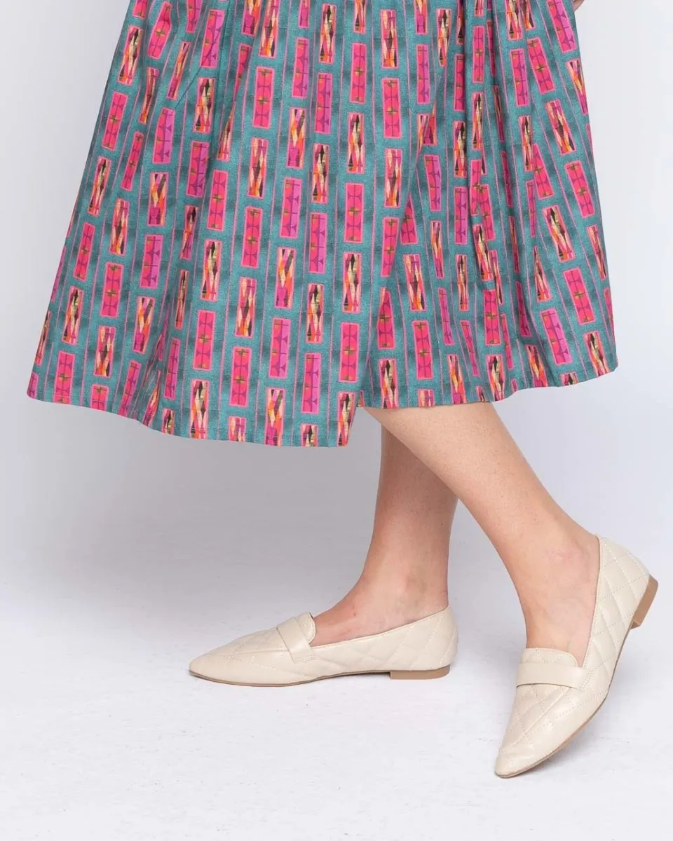 Painter Tie-Waist Skirt