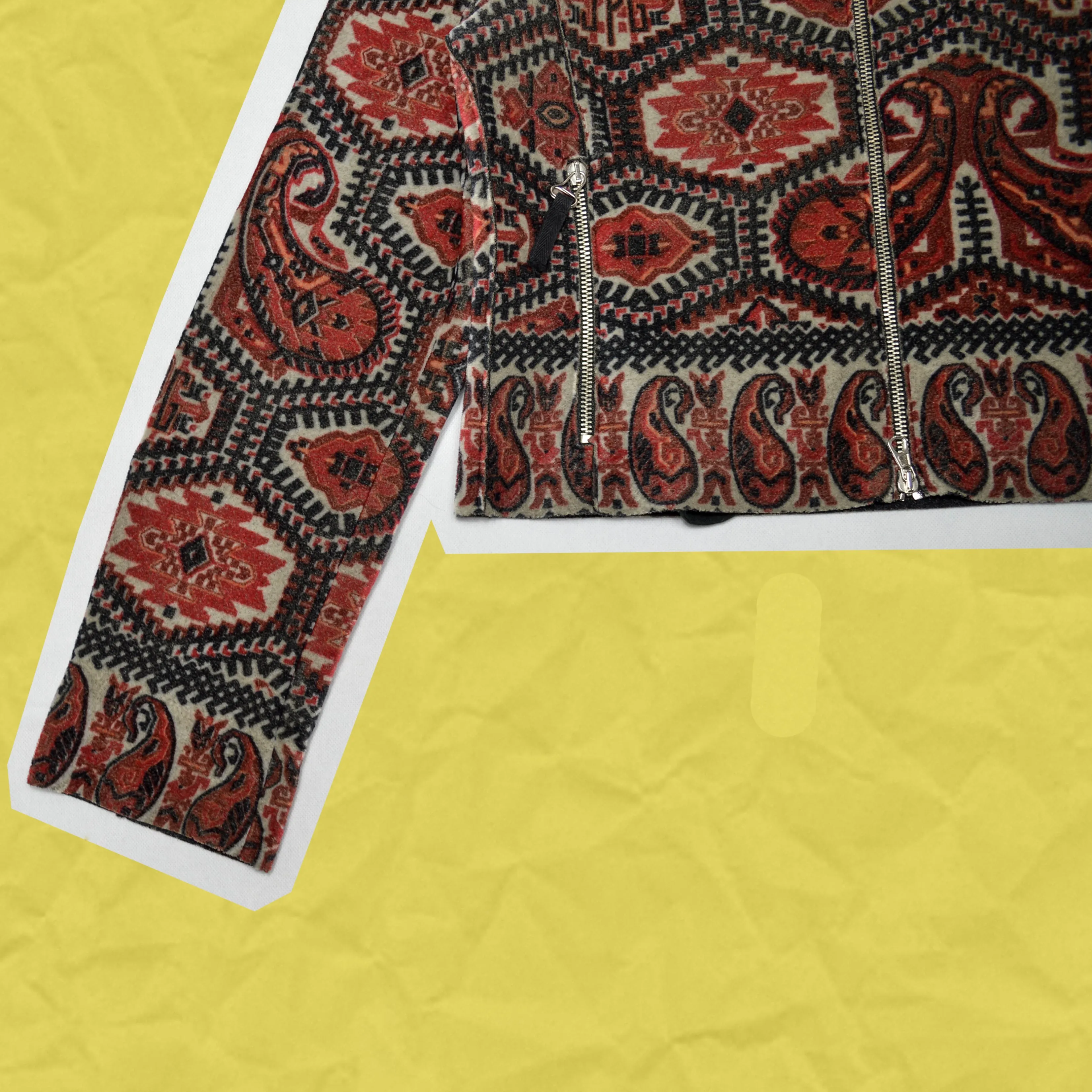 Paisley Micro Fleece (~M~)