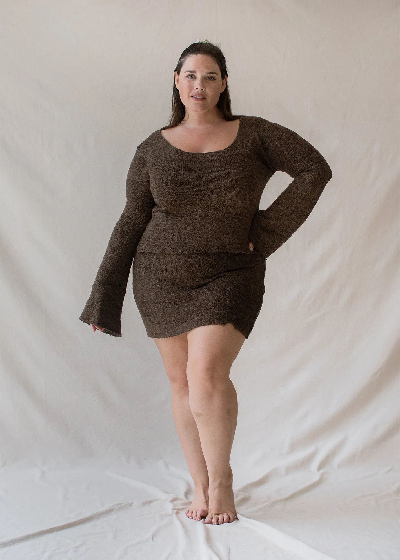 Paloma Longsleeve Truffle