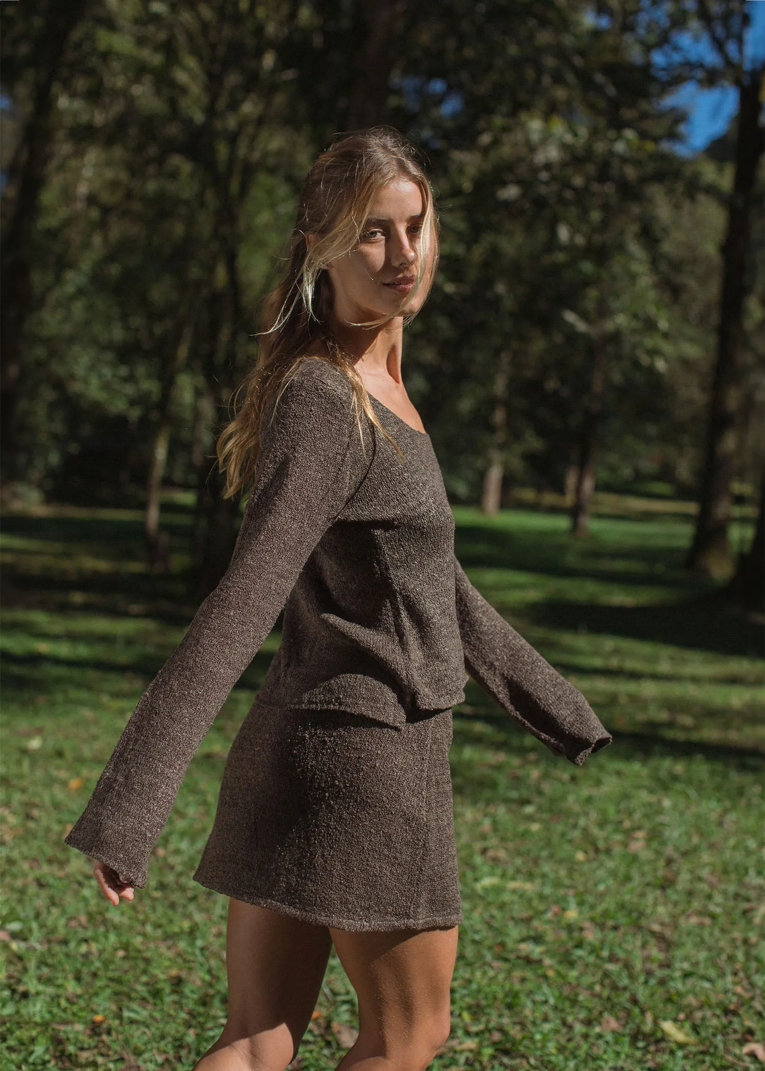 Paloma Longsleeve Truffle