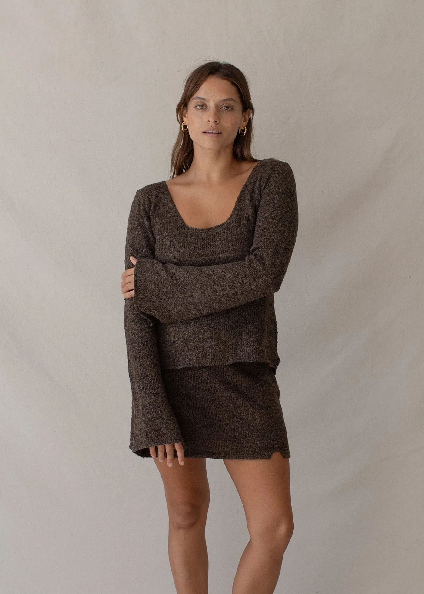 Paloma Longsleeve Truffle