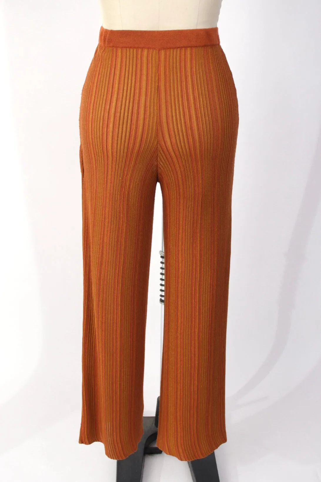 Paloma Wool Pumpkin Spice Striped Pant Set