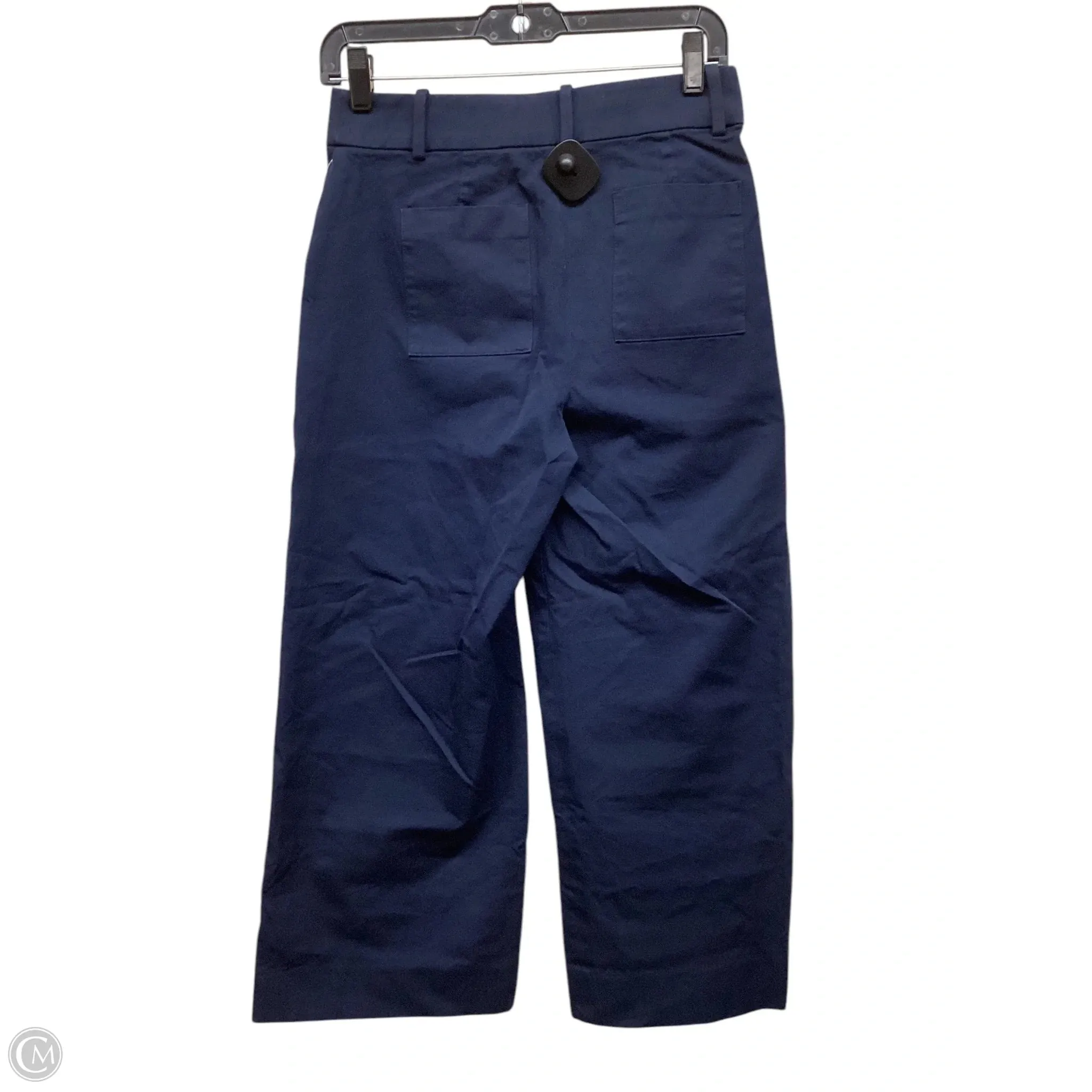 Pants Cropped By J. Crew In Navy, Size: 2