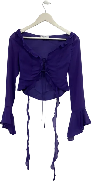 Peppermayo Purple My Favourite Part Blouse UK 4