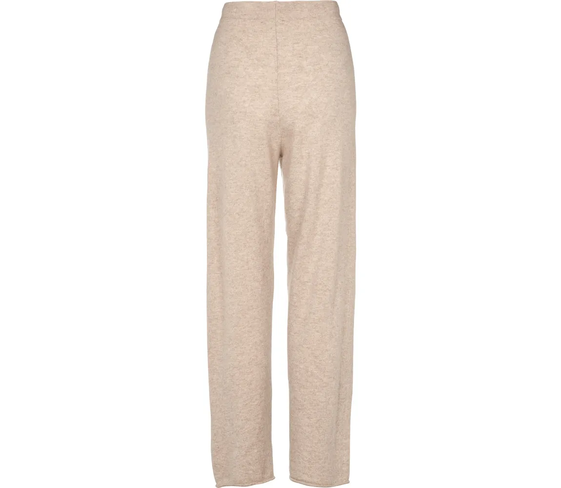 Pilva W, Cashmere Pants - Sand Flour.