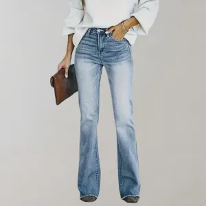 Pinja | Flared Jeans | Casual Comfort | Stretch Blend
